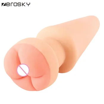 Masturbacija Taurės Vyrų Dirbtinis 3D Realus Makšties Erotinis Sekso žaislai Masturbators Vibratoriai Intymus Sekso produktą Vyrų Gėjų