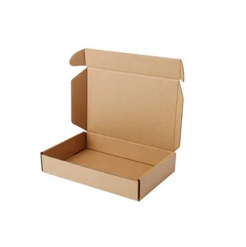 Mažmeninės 23*16*6cm 10vnt/daug Rudo Popieriaus Kraft Lauką Post Amatų Pack Dėžės, Pakuotė, Laikymo Kraft Popieriaus Dėžės Pašto Dėžutę