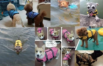 Mažylis Drabužiai Kostiumas Saugos Plūdės Medžiaga Plaukimo Dėvėti Šunų Xs-xl Liemenė, Gelbėjimo Liemenė Šunims, Šunų, gelbėjimosi Liemenė Marškinėliai Lauko Pet Gyvenimo