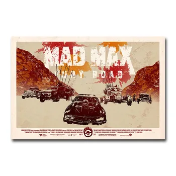 Meno Šilko Ar Drobės Spausdinti Mad Max Fury Road Karšto Filmo Plakatas 13x20 24x36 colių Kambario Dekoro Apdailos-004