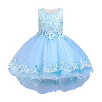 Mergaitės šalis Suknelės Mergaičių Vasaros vaikų drabužiai Princesė dress mergaitė tutu suknelė atostogų gimtadienio drabužius gėlių mergaitė drabužiai