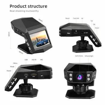 Mini DVR 1080P Automobilių Brūkšnys Kamera Su Kvepalų Video Registrator Automobilių skaitmeniniai vaizdo įrašymo įrenginiai vaizdo Kameros prietaisų Skydelio Vaizdo įrašymo Naktinio Matymo
