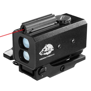 Mini Lazerinis Infraraudonųjų spindulių Riflescope tolimatis tipo Medžioklės Fotografavimo Atstumas Kampas Greičio Matuoklis Taktinis Riflescope Sumontuoti