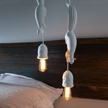 Modernus Nordic LED priedai veltiniams, vilna Lempa Voverė Formos Kūrybiškumą Rožinė Mėlyna Balta E27 Sieniniai šviestuvai, Valgomasis, svetainės Kambarys, Vaikų Kambarys