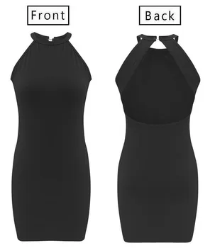 Moterų seksualus suknelės kietas mini suknelė atsitiktinis apvalkalą Karšto Seksualus Apynasrio Pack Klubo Berankovis Suknelė moterims Pieštuką Atgal Tuščiaviduriai