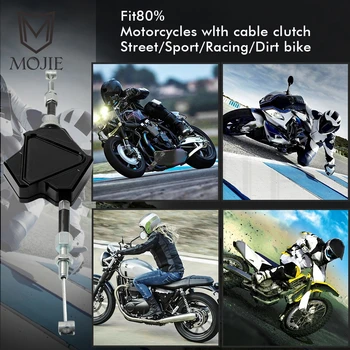 Motociklo CNC Aliuminio Stunt Sankabos Svirtį Lengvai Traukti Kabelinės Sistemos, HONDA CRF450X CRF 450X 450 CRF450 X 2005-2017 2006 2007