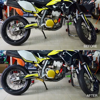 Motociklo Jungtis Sumažinti Nuorodą Komplektas Suzuki DRZ400 Už Kawasaki KLX400 DRZ KLX 400 2000-2019 2018 m. 2016 m. 2017 m. Mažesnis 7cm