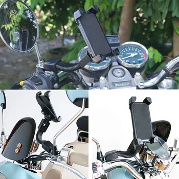 Motociklo Telefono Turėtojas Motociklą Mount Turėtojas Rankenos iPhone XS MAX XR 8 7 6 6 s Plius 