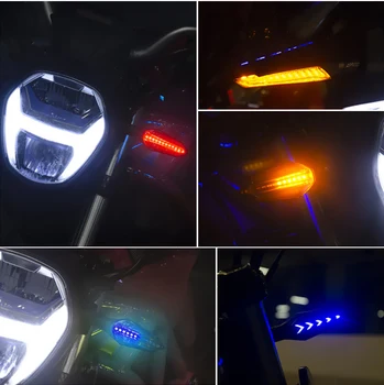 Motociklų Posūkio Signalai kawasaki z900 kxf 250 zr7 vulcan 800 ninja 300 Clignotant vulcan 1500 Moto LED Intermitentes Piscas