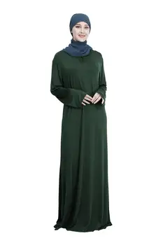 Musulmonų Ramadano Malda Suknelė, Hijab Moterys Islamo Drabužių Jilbab Arabų Kimono Jubah Maxi Abaja Suknelė Skraiste Kaftan Pamaldos