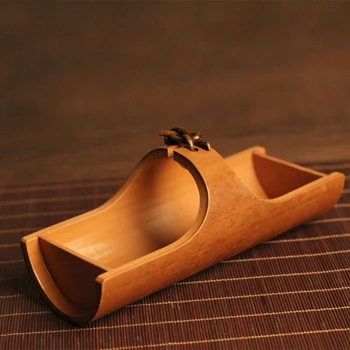 Natūralaus Bambuko Derlius Dekoratyvinis Padėklai Maistui,Japonų Stiliaus Maisto Plokštė Laivo Tipas Atgaiva Dėklas Vaisių Krepšelis