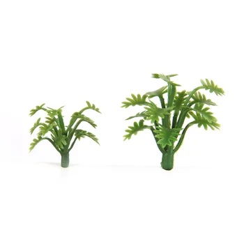 Nauja siunta 150pcs Miniatiūriniai Lėlių Masto Modelį, Žolės, Vandens Augalai, Žolės, 3 Stiliaus Dekoracijos Išdėstymo, Kraštovaizdžio Modelis Medžio Traukinys