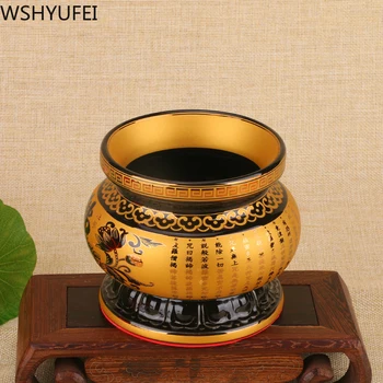 Nauja stiliaus Keramikos smilkalų degiklis Namų patalpų lotus širdies krosnių Už Buda Guanyin Namus Buda prekių WSHYUFEI