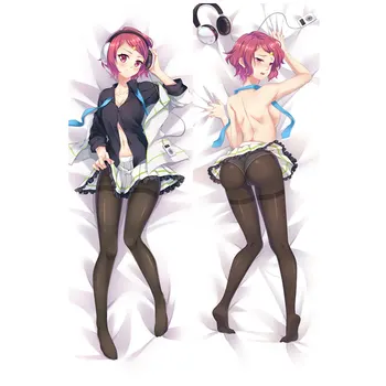 Naujas Anime Musaigen ne Iliuzinio Pasaulio pagalvių užvalkalus Dakimakura Atveju Seksuali mergina 3D dvipusis Patalynės Kūno Hugging užvalkalas 01T