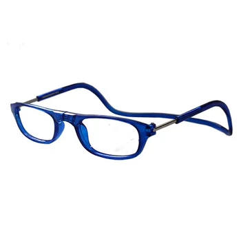 Naujas arti akiniai su magnetu Centrinio magnetinio skaitymo su baigimo 1,00 2.00 4,00-lengvi patogūs dėvėti mėlyna spalva