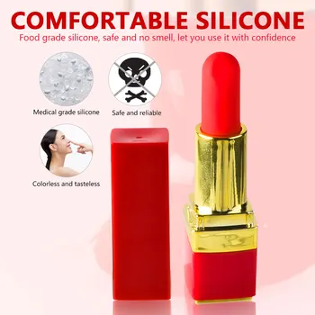 Naujas Mini Lūpų kulka Vibratorius, skirtas Moterims, 10 Greičio G Spot Klitorio stimuliacija masturbator Moterų Erotinis Sekso žaisliukai suaugusiems