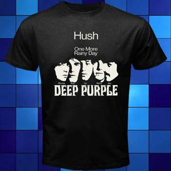 Naujas tamsiai Violetinė Hush Roko Legenda Black T-Shirt Dydis S M L XL 2XL 3XL