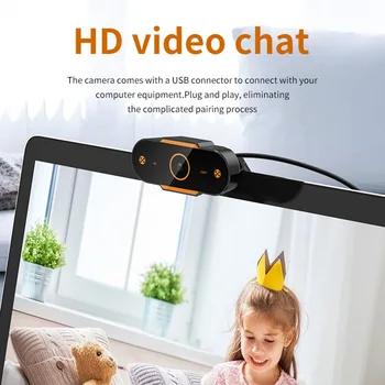 Naujas USB 2.0 HD Kamera 1080p USB Kameros, Vaizdo Įrašymo Web Kamera Su Mikrofonu PC HD Kompiuterio Kameros