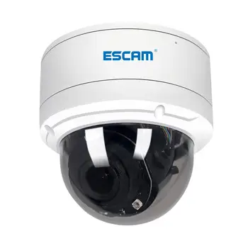 Naujausias ESCAM PVR002 2MP HD 1080P PTZ 4X Zoom 2.8-12mm Objektyvas IP66 atsparus Vandeniui POE Dome IP Kameros Palaikymo 3D Skaitmeninis Triukšmo Mažinimas