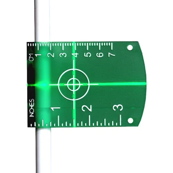 Ne burr patogu, Magnetinio lazerio taikinio lenta ar plokštė, raudona lazerio linijos arba žalios spalvos lazerio linijos