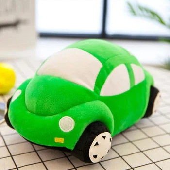 New Beetle Automobilių Pagalvę Pliušinis Modeliavimas Rekvizitai Automobilių Lėlės 35CM Mielas Vaikams, Cartoon Automobilio Modelį Pliušas Pagalvės Pagalvės Pliušinis Žaislas Dovana
