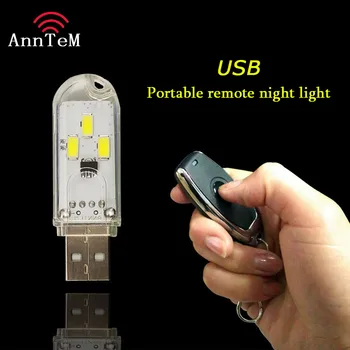 Nešiojamas USB LED Nakties Šviesa 
