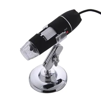 Nešiojamų Dydžio LED Skaitmeninis Mikroskopas USB Endoskopą Kamera Microscopio didinamasis stiklas Elektroninis Mikroskopas Su Stovu