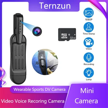 Nešiojamų Mini Kamera Nešiojami Pen Vaizdo Voice Recorder DV Kamera Su 32G Kortelės Konferencijų Interviu Įrodymų Įrašyti Sportas