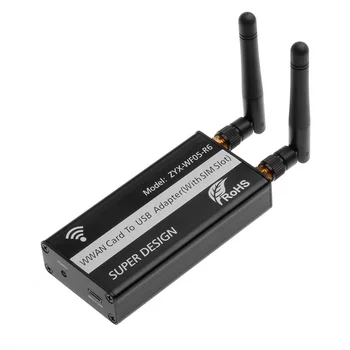 NGFF(M. 2) į USB Adapteris Su SIM Kortelės Lizdas WWAN/LTE/4G Modulio Karšto Palaiko Plug & Play ir Karšto Swapping