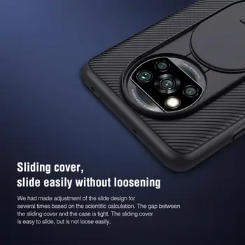 Nillkin už Xiaomi Poco X3 NFC Atveju Verslo dangteliu Saugoti Kameros Objektyvą Atveju Atgal