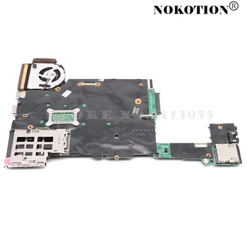 NOKOTION 04Y1830 04W3294 Mainboard Lenovo ThinkPad X220 nešiojamas plokštė i7-2620M 2.7 GHz CPU DDR3