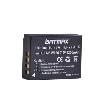 NP-W126 Baterija (1260mAh) W126 Baterijas Fujifilm X-E1 XE1 X-E2 XE2 X-A1 X-M1 X-M2 X-T1 XT1 X-Pro1 XPro1 HS33 HS30 EXR HS50