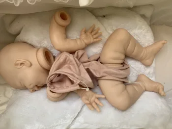NPK NAUJOS lėlės reborn rinkinio Saskia lėlės modelis, Atgimimo, Kūdikių lėlės, Pelėsių, autentiškas, originalus kolekcionuojamų