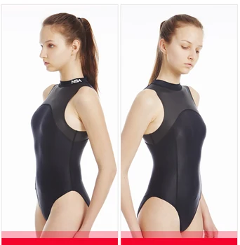 NSI blackTriangle siamo Vandens polo moteriški maudymosi kostiumą Auginti vienas gabalas rodo, plonas, atsparus vandeniui profesinės maudymosi kostiumėliai