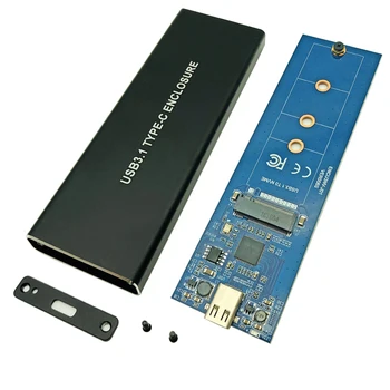 NVMe PCIE USB 3.1 HDD Talpyklos M. 2 USB SSD Kietąjį Diską Byla C Tipo 3.1 M KLAVIŠĄ Jungtis 2230 2242 2260 2280 Talpyklos