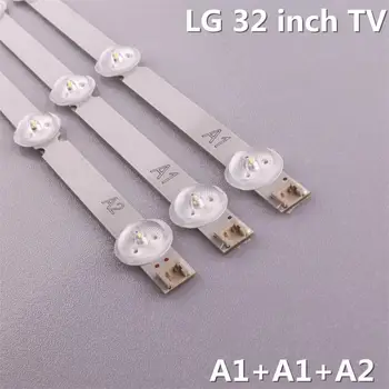 Originalus 3pcs(2*A1*7LED,1*A2*8LED)LED backlight baras LG 32