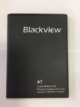 Originalus Blackview A7 Baterija 2800mAh atsarginę Bateriją Pakeisti Blackview A7 Dual Smart Telefonas