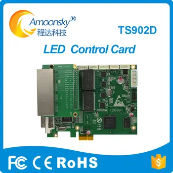 Originalus gamyklos Linsn TS902 TS902D full LED vaizdo ekranas siųsti kortelės 4 tinklo prievadą paramos 4k rašymo