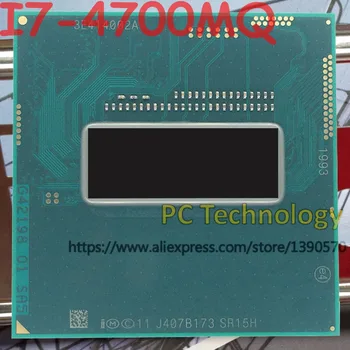 Originalus Intel Core I7-4700MQ SR15H PROCESORIUS I7 4700MQ procesorius 2.40 GHz-3.40 GHz L3=6M Quad core nemokamas pristatymas laivas per 1 dieną