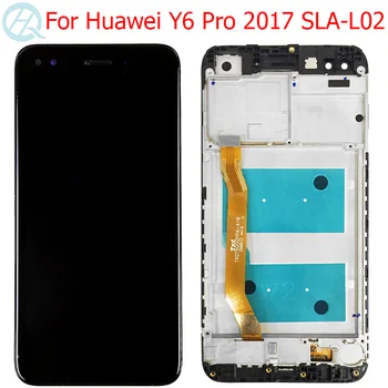 Originalus LCD Huawei Y6 Pro 2017 Ekranas Su Rėmo 5.0
