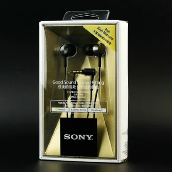 Originalus Sony Ausinės EX650AP In-Ear Metalo Ausinių Su Mikrofonu Už XPERIA 1 10 Plius XZ1 XZ2 XZ3 Premium X XA1 XA2 XZS