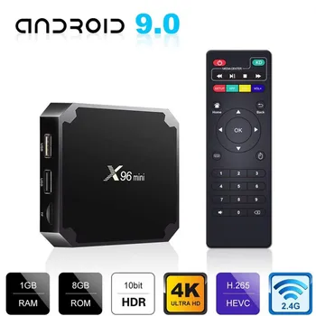 Originalus X96 mini Smart TV Box Amlogic S905W Quad Core Android 9.0 2.4 G WiFi, 1GB 2GB RAM 4K HD WiFi Media Player 