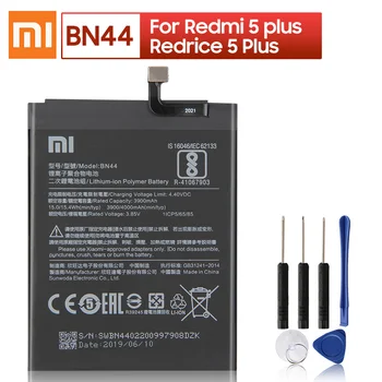 Originalus XIAOMI BN44 Bateriją Už Xiaomi Redmi 5 Plius 5.99