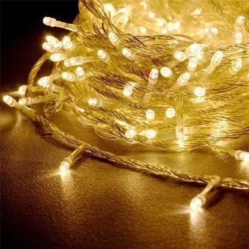 Pasakų Girlianda LED String Žibintai Vandeniui Kalėdų Eglutė Vestuvių Namų Patalpų Apdailos nuotolinio valdymo pulto Baterija 3m