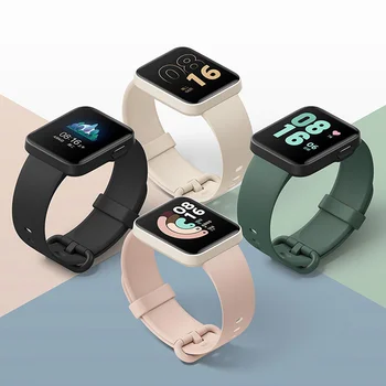 Pasaulinė Versija Xiaomi Mi Žiūrėti Lite GPS Sport Fitness Tracker Širdies ritmo Monitorius Sporto Apyrankę Bluetooth 5.0 XioMi Smartwatch