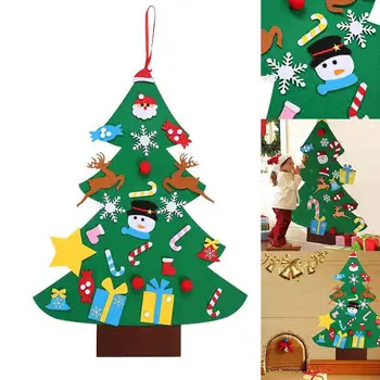 PASIDARYK pats Jaučiau, Kalėdų Eglutė 2020 Naujųjų Metų Dirbtinis Medis Sienų Kabantys Papuošalai Vaikams, Dovanos, Žaislai, Kalėdų Dekoracija Home95cm * 70cm