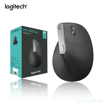 Pc Biuras pelės Naujas Logitech MX Vertikalus bluetooth mouse bevielė pelė su SRAUTO 2.4 GHz USB nano nešiojamas Desktop
