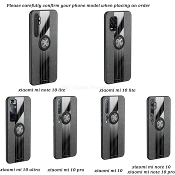 Piršto Žiedą Turėtojas Minkštos TPU Medžiaga Atveju Xiaomi Redmi 9 Pastaba 9S 8 8T 7 9C 9A K20 K30 Ultra 10 9T CC9 POCO X3 NFC F2 Pro Dangtelį
