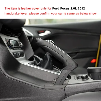PONSNY Automobilio rankinis Stabdis Apima Atveju, Ford Focus, 2.0 L 2012 Automatinis rankinis Stabdis natūralios Odos Rankenos Padengti