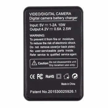 Probty NB-6L NB6L NB 6L LCD, USB Kroviklis skirtas Canon PowerShot D10 D20 D30 ELPH 500 HS S90 S95 S120 SD770 YRA SD980 YRA SD1200 YRA
